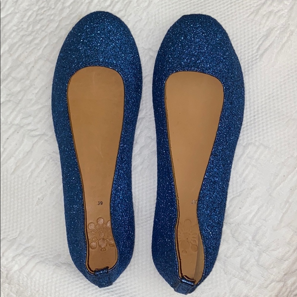 Sparkly Blue Ballerina Flats💙